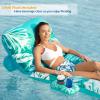 Jasonwell Inflatable Pool Float Adult - Pool Floaties Lounger Floats Floating Chair Raft with Adjustable Backrest Cup Holders Water Floaty Lake Lounge Tanning Floats Beach Party Toys for Adults view 4
