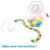 crait Candy Necklace Kit for Girls - Party Favors, Make Your Own Necklace or Bracelet, Pack of 4 view 3