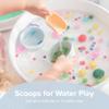 Inspire My Play - 4 x Mini Silicone Scoops - Perfect for Sensory PlayTray - Sensory Bin Accessories - Special Education Classroom Supplies - Montessori Education Toys - Multi-Purpose Shovel view 4