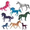 Breyer Horses Stablemates Sparkling Splendor Deluxe Unicorn Set | 8 Unicorn Set | Unicorn Toy | Horse Figurines | 3.75" x 2.5" | 1:32 Scale | Model #6937 view 2
