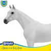 Breyer Horses Freedom Series Fleabitten Grey Thoroughbred | Horse Toy | 9.75" x 7" | 1:12 Scale | Model #1054 view 3