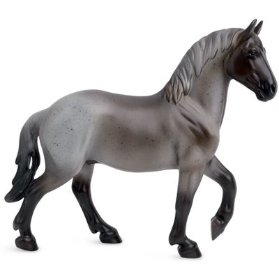 Breyer Horses Freedom Series Blue Roan Brabant | Horse Toy | 9.75" x 7" | 1:12 Scale | Model #1052