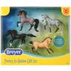 Breyer Horses Stablemates Poetry in Motion | 4 Horse Set | Horse Toy | Horse Figurines | 3.75" x 2.5" | 1:32 Scale | Model #6935 view 1
