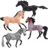 Breyer Horses Stablemates Poetry in Motion | 4 Horse Set | Horse Toy | Horse Figurines | 3.75" x 2.5" | 1:32 Scale | Model #6935 view 2