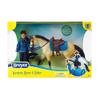 Breyer Horses Freedom Series Western Horse and Rider | Doll and Horse Toy | 9.75" x 7" | 1:12 Scale | Model #61155 view 4