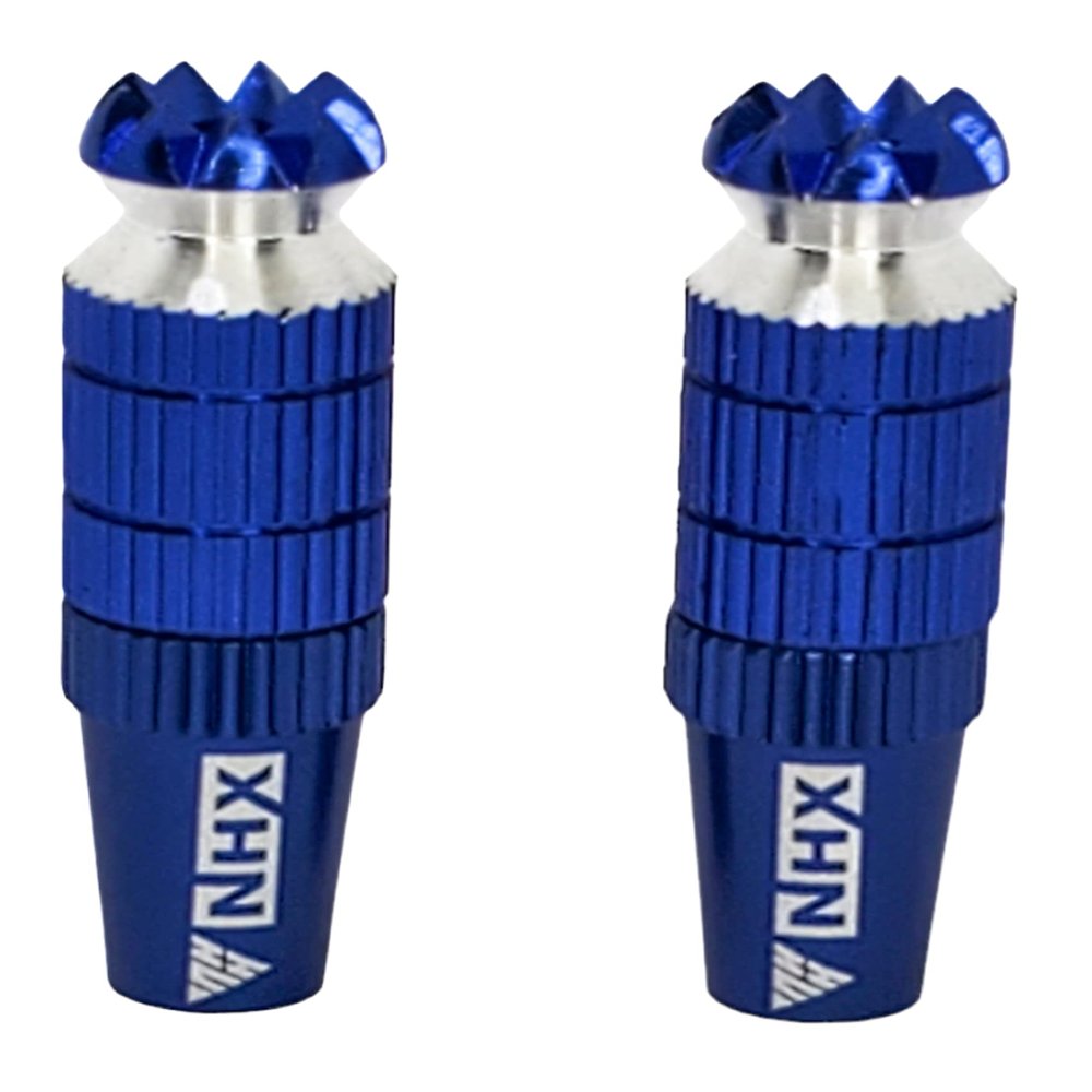NHX RC Alum Transmitter Gimbal Stick Ends (M3) 27mm for Spektrum DX6 DX6i DX7S DX8 DX9 -Blue