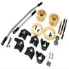 NHX RC Brass Steering Knuckle Alum C-Hubs & Rod Set :Axial Wraith / RR10 -Black view 1