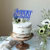 1 PCS Happy 70th Birthday Cake Topper Glitter Cheers to 70 Years Birthday Cake Pick Seventy 70 Fabulous Cake Decoration for Happy 70th Birthday Anniversary Party Decorations Supplies view 4
