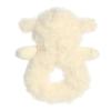 Ebba Playful Cherub Lamb Rattle Baby Stuffed Animal - Comforting Companion - Interactive Fun - White 6 Inches view 4