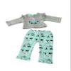 American Fashion World Winter Panda Pajama Set for 18-Inch Dolls | 2 Piece | Premium Quality & Trendy Design | Dolls Clothes | Outfit Fashions for Dolls for Popular Brands view 2