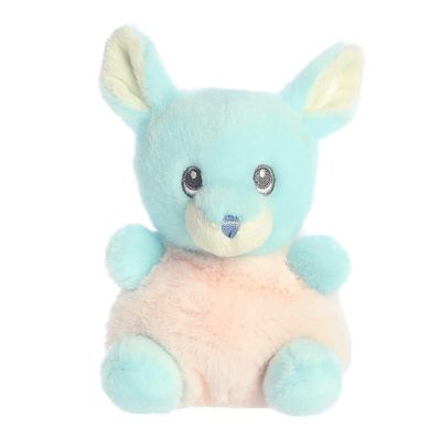 Aurora Gentle Lil Biscuits Baby Fawn Baby Stuffed Animal - Easy to Clean - Imaginative Play - Blue 6.5 Inches