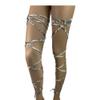 Garter Leg Wraps Money Print with O-Ring Thigh wraps Leg Harness Rave Wear Rave Outfits Clubwear Pole wear Leg Strap Exotic Dancewear (Large - 23"-25 Inches) view 2