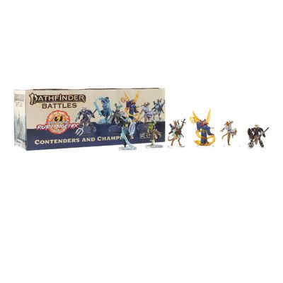 WizKids Pathfinder Battles: Fists of The Ruby Phoenix - Contenders and Champions Boxed Set