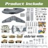 XDUOYJOY Military Airplane Toy, Army Toys Fighter Jet with 8 Vehicles, Army Men Trucks Airplanes Helicopter Car Kits Birthday Gift for Boys Age 4-7 view 3