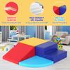 BLKMTY Toddler Climbing Toys Indoor 4-Piece Set Kids Corner Climber - Soft Foam Climbing Toys for Toddlers 1-3, Indoor Baby Crawling & Sliding Play Set Kids Climbing Foam Blocks, Colourful view 3