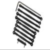 Complete Aluminum Steering Tie Rod & Suspension Pushrod Linkage Set for Traxxas 1/16 Mini E-Revo Summit Upgrades - Black view 1