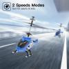 Cheerwing Remote Control Helicopter,SYMA S107H Mini RC Helicopter with Gyro,Altitude Hold, One Key Take Off/Landing for Adults Kids(Blue) view 3
