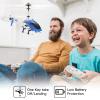 Cheerwing Remote Control Helicopter,SYMA S107H Mini RC Helicopter with Gyro,Altitude Hold, One Key Take Off/Landing for Adults Kids(Blue) view 4