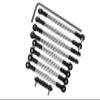 Complete Aluminum Steering Tie Rod & Suspension Pushrod Linkage Set for Traxxas 1/16 Mini E-Revo Summit Upgrades - Silver view 1