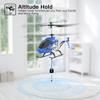 Cheerwing Remote Control Helicopter,SYMA S39H RC Helicopter with Altitude Hold and High & Low Speed Mode,2 Batteries,Big Size Aircraft for Adults Kids(Blue) view 3