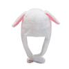YOMEESOUL Cute Bunny Hat with Moving Ears Kawaii Accessories for Girls, Christmas Easter Party Cosplay Plush Rabbit Hats (White) view 4