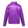 CHICTRY Boy's Sequin Shirts Long Sleeve Button Down Shiny Shirt Disco Hip Hop Jazz Dance Party Choir Costume Purple 7-8 Years view 2