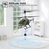 Cheerwing Remote Control Helicopter,SYMA S39H RC Helicopter with Altitude Hold and High & Low Speed Mode,2 Batteries,Big Size Aircraft for Adults Kids(Green) view 3