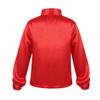 CHICTRY Boy's Sequin Shirts Long Sleeve Button Down Shiny Shirt Disco Hip Hop Jazz Dance Party Choir Costume Red 8-10 Years view 3