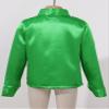 CHICTRY Boy's Sequin Shirts Long Sleeve Button Down Shiny Shirt Disco Hip Hop Jazz Dance Party Choir Costume Green 12-14 Years view 4