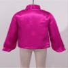 CHICTRY Boy's Sequin Shirts Long Sleeve Button Down Shiny Shirt Disco Hip Hop Jazz Dance Party Choir Costume Hot Pink 10-12 Years view 4