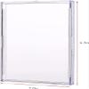 Qesonoo Card Sleeves, Trading Cards Sleeves Kit - 20 Hard Plastic Covers Soft Clear Card Sleeves + 5 Display Stand - Basketball, Football, Baseball,Game Card Protectors, White view 3