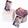 Qesonoo Card Sleeves, Trading Cards Sleeves Kit - 20 Hard Plastic Covers Soft Clear Card Sleeves + 5 Display Stand - Basketball, Football, Baseball,Game Card Protectors, White view 4
