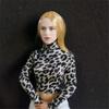 1/6 Scale Female Head Sculpt,Beauty European Girl Blonde Hair Head Carved for 12inch PH TBL JO Female Action Figure Body (A) view 1