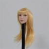 1/6 Scale Female Head Sculpt,Beauty European Girl Blonde Hair Head Carved for 12inch PH TBL JO Female Action Figure Body (C) view 3