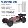 AllinRC Steel Hinge Pins Front Upper & Lower Outer for Arrma 1/8 Kraton Typhon Talion 6S BLX 1/7 Felony Infraction view 4
