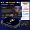 Retro Game Console with Built in 46000+ Games, 4K UHD Video Game Console for TV, Emulator Console Support 70+ Emulators, Game System with Wireless Controller, S905X4 Chip, 2.4G+5G WiFi, Gift for Men view 2