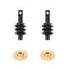 RCAWD 1 Set Hardened Copper&Steel Front and Rear Worm Gears Set for Axial Scx24 Crawlers view 1