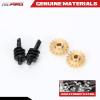 RCAWD 1 Set Hardened Copper&Steel Front and Rear Worm Gears Set for Axial Scx24 Crawlers view 3