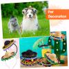 Mumufy 12 Pcs Mexican Sombrero Headband Hats Bulk for Adults Mini Fiesta Hats with Fabric Cinco De Mayo Party Decorations(Classic) view 4