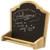 Melody Jane Dolls Houses Dollhouse Blackboard Chalk Notice Board on Stand School Shop Kitchen Accessory view 1