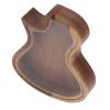 Restokki Piggy Bank Guitar Shaped Transparent Wooden Money Coin Bank Money Saving Box Coin Jar for Home Decoration Tabletop view 4