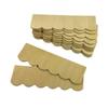 Dolls House Fish Scale Wooden Shingle Strips Unfinished Roofing Tiles Pack of 12 view 1