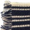 Melody Jane Dolls Houses Dollhouse Navy Blue & White Striped Rug 1:12 Modern Flooring Floor Accessory view 3