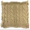 Melody Jane Dolls Houses Dollhouse Grey Cable Rug or Throw Blanket 1:12 Modern Home Decor Accessory view 3