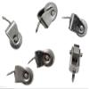 Dolls House Silver Swivel Ball Caster Wheels Trolley Cart Hardware Pack of 12 view 1