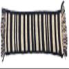 Melody Jane Dolls Houses Dollhouse Navy Blue & White Striped Runner Rug Modern Flooring Floor Accessory view 1
