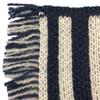 Melody Jane Dolls Houses Dollhouse Navy Blue & White Striped Runner Rug Modern Flooring Floor Accessory view 3