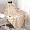 MT WORLD Personalized Hooded Towel for Babies and Toddlers,Baby Towel with Name,Neutral, Embroidered Hooded Baby Towel,Animals Hooded Cotton Towel,Baby Gift. view 1