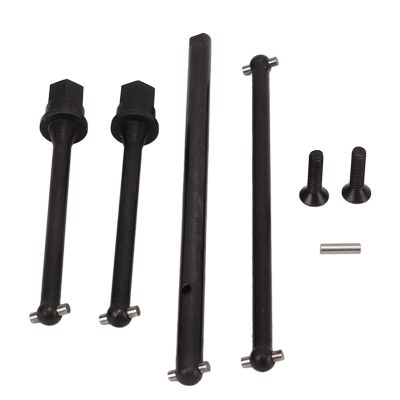 Oumefar RC Metal Steel Drive Shaft High Strength Upgrade Part For Axial Yeti JR 1 18 RC Car With Enhanced Drivetrain Driveshaft Transmission Replacement Accessories