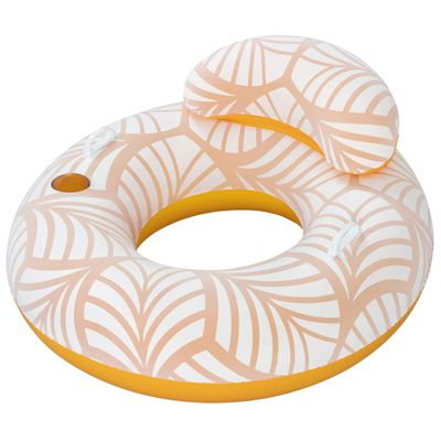 Bestway H2OGO! Comfort Plush Deluxe Inflatable Swim Tube 46.5"
